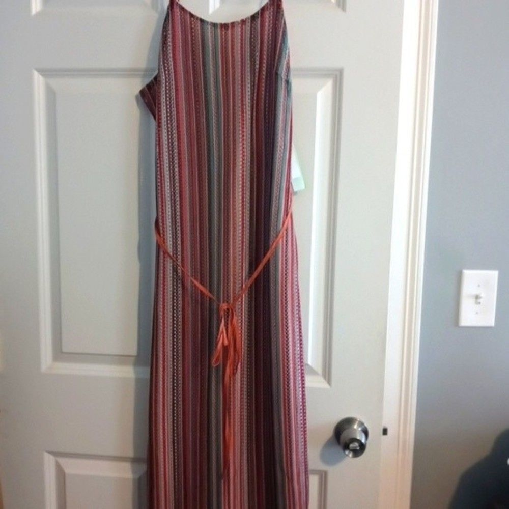 NWT Sam Edelman Macrame Stripe Colorful Dress